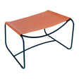Fermob Surprising Repose-pieds Cuir Indoor Bleu abysse 92 