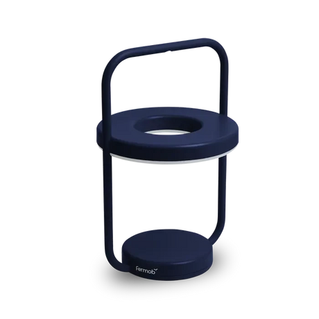 Fermob Ulli Lampe Monochrome H.30 Bleu Abysse 92 