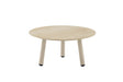 Gate Living Harbour Table basse Ø80cm h:34cm Aluminium Mocha - Céramique Sand 