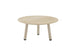 Gate Living Harbour Table basse Ø80cm h:34cm Aluminium Mocha - Céramique Sand 