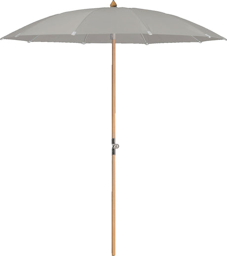 Glatz Parasol ALEXO® Ø200cm Qualité 5 · 558 Steel 