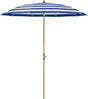 Glatz Parasol ALEXO® Ø200cm Qualité 5 · 602 Blue Stripe 