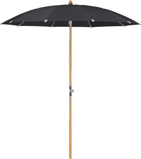 Glatz Parasol ALEXO® Ø200cm Qualité 5 · 615 Black 