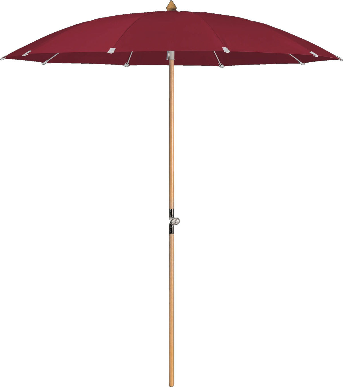Glatz Parasol ALEXO® Ø200cm Qualité 5 · 645 Burgundy 
