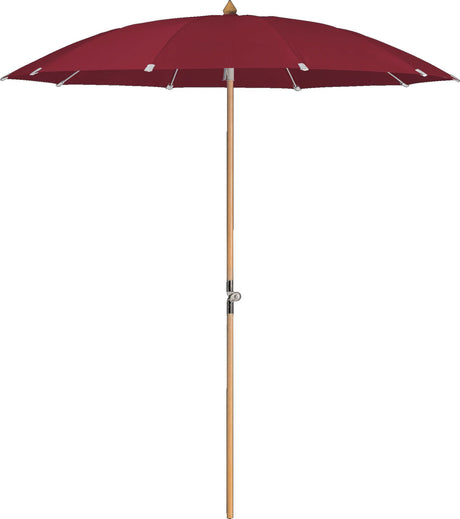 Glatz Parasol ALEXO® Ø200cm Qualité 5 · 645 Burgundy 