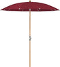 Glatz Parasol ALEXO® Ø200cm Qualité 5 · 645 Burgundy 
