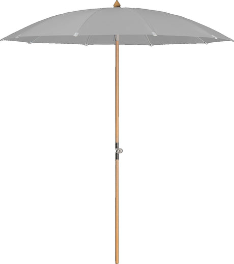 Glatz Parasol ALEXO® Ø200cm Qualité 5 · 652 Silver 