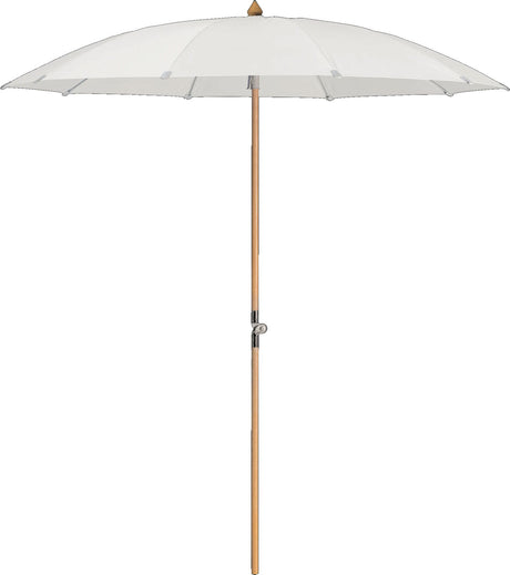 Glatz Parasol ALEXO® Ø200cm Qualité 5 · 665 Chrome 