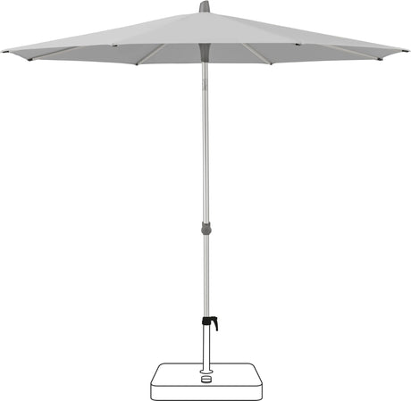 Glatz Parasol ALU-SMART Ø200cm Qualité 5 · 501 Granite 