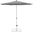 Glatz Parasol ALU-SMART Ø200cm Qualité 5 · 509 Slate 