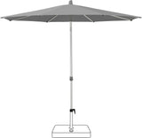 Glatz Parasol ALU-SMART Ø200cm Qualité 5 · 509 Slate 