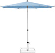 Glatz Parasol ALU-SMART Ø200cm Qualité 5 · 515 Cloud 