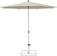 Glatz Parasol ALU-SMART Ø200cm Qualité 5 · 527 Urban Chrome 