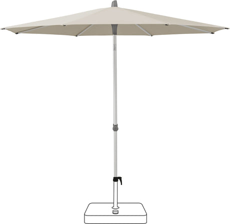 Glatz Parasol ALU-SMART Ø200cm Qualité 5 · 527 Urban Chrome 