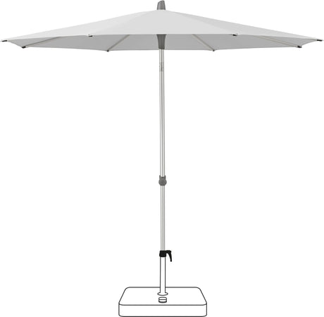 Glatz Parasol ALU-SMART Ø200cm Qualité 5 · 550 Cement 