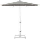 Glatz Parasol ALU-SMART Ø200cm Qualité 5 · 558 Steel 
