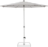 Glatz Parasol ALU-SMART Ø200cm Qualité 5 · 570 Steel Stripe 