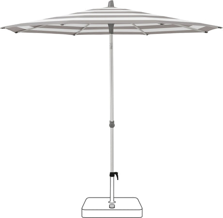 Glatz Parasol ALU-SMART Ø200cm Qualité 5 · 570 Steel Stripe 
