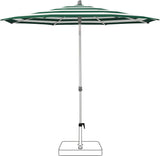 Glatz Parasol ALU-SMART Ø200cm Qualité 5 · 589 Green Stripe 