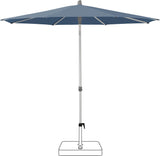 Glatz Parasol ALU-SMART Ø200cm Qualité 5 · 601 Waterfall 