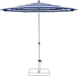 Glatz Parasol ALU-SMART Ø200cm Qualité 5 · 602 Blue Stripe 