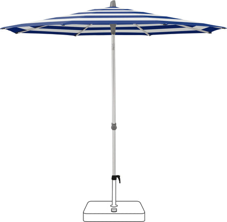 Glatz Parasol ALU-SMART Ø200cm Qualité 5 · 602 Blue Stripe 