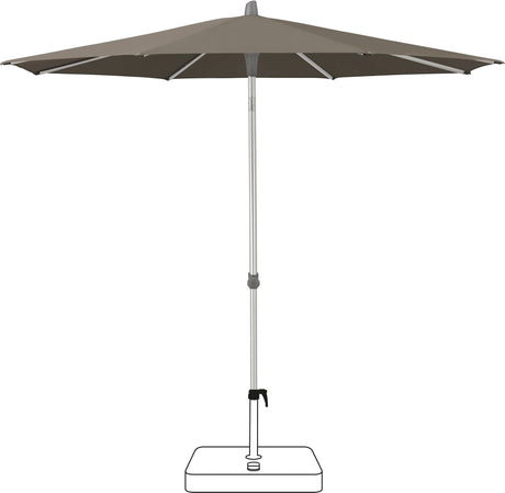 Glatz Parasol ALU-SMART Ø200cm Qualité 5 · 611 Sandstone 