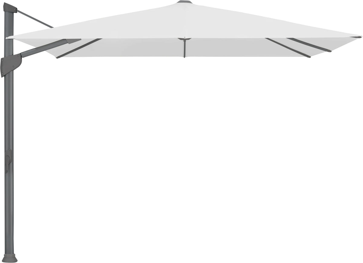 Glatz Parasol FORTANO® 300x300cm Alu laqué anthracite Qualité 5 · 500 Plaster