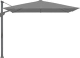 Glatz Parasol FORTANO® 300x300cm Alu laqué anthracite Qualité 5 · 502 Thunder