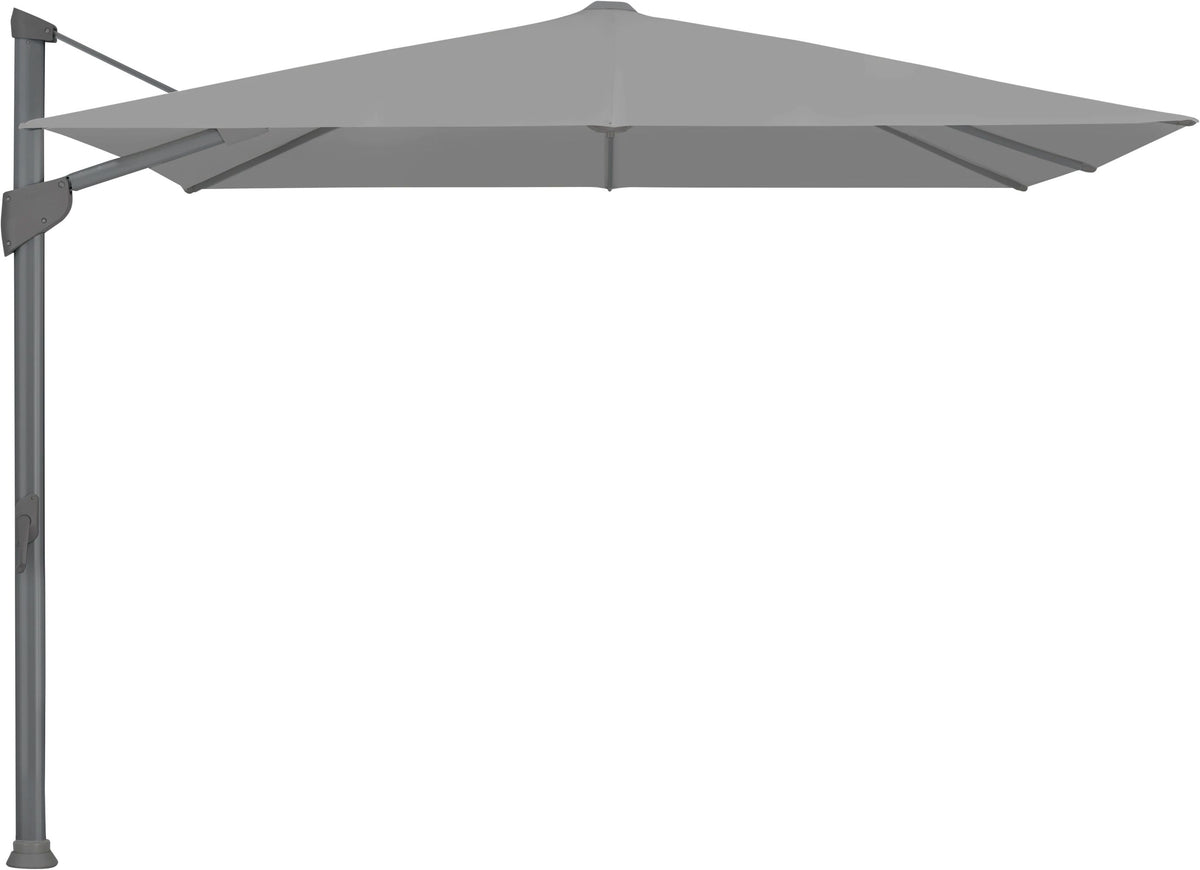 Glatz Parasol FORTANO® 300x300cm Alu laqué anthracite Qualité 5 · 509 Slate