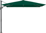 Glatz Parasol FORTANO® 300x300cm Alu laqué anthracite Qualité 5 · 521 Aloe