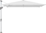 Glatz Parasol FORTANO® 300x300cm Alu naturel eloxé Qualité 5 · 500 Plaster