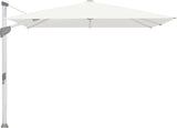 Glatz Parasol FORTANO® 300x300cm Alu naturel eloxé Qualité 5 · 510 White