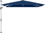 Glatz Parasol FORTANO® 300x300cm Alu naturel eloxé Qualité 5 · 530 Atlantic