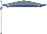 Glatz Parasol FORTANO® 300x300cm Alu naturel eloxé Qualité 5 · 601 Waterfall