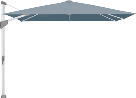 Glatz Parasol FORTANO® 300x300cm Alu naturel eloxé Qualité 5 · 603 Horizon