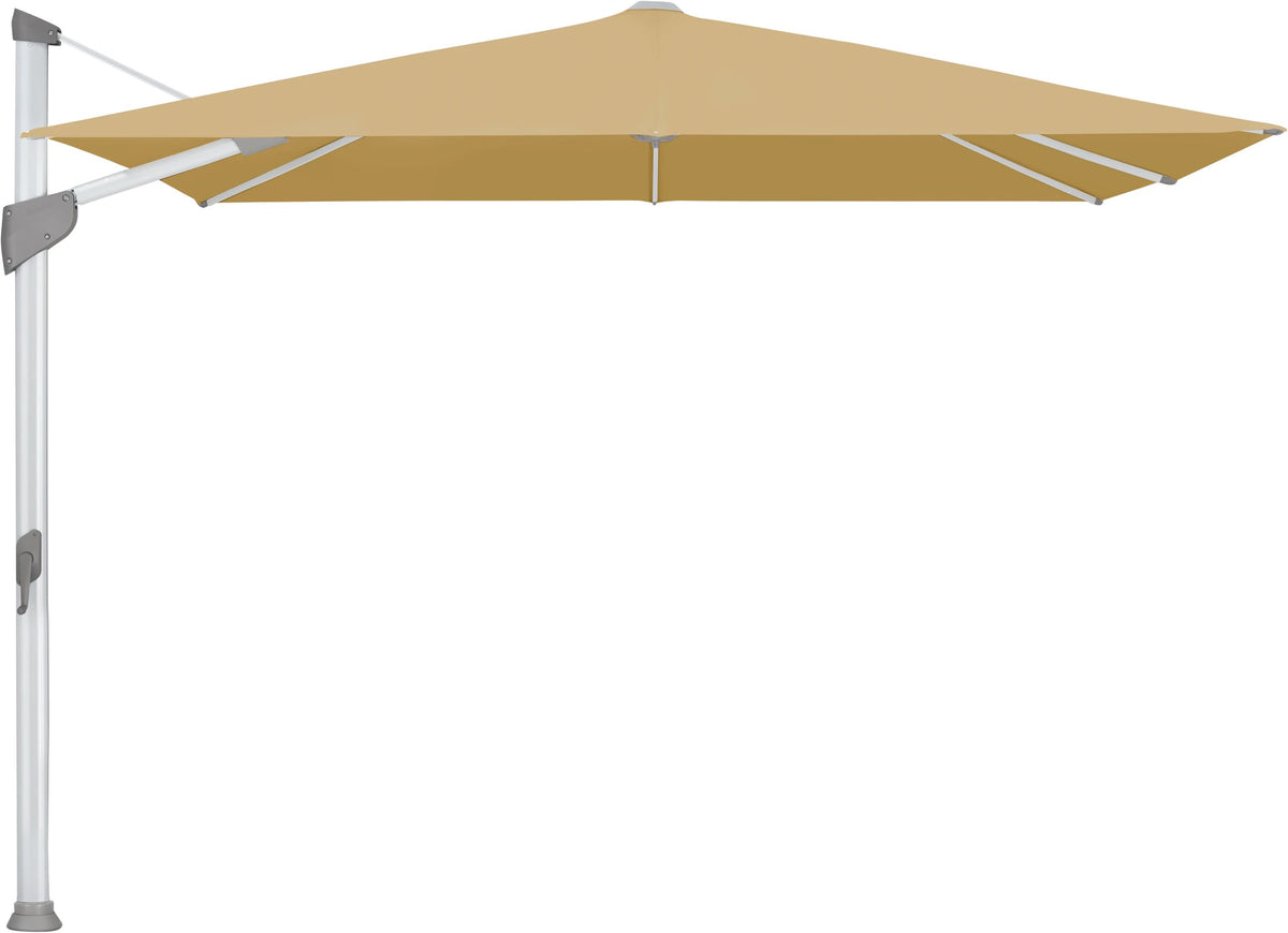 Glatz Parasol FORTANO® 300x300cm Alu naturel eloxé Qualité 5 · 618 Dijon