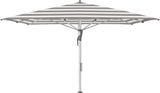 Glatz Parasol FORTELLO® LED 300x300cm Qualité 5 · 570 Steel Stripe 