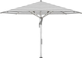 Glatz Parasol FORTELLO® LED Ø400cm Qualité 5 · 555 Grey Stripe 