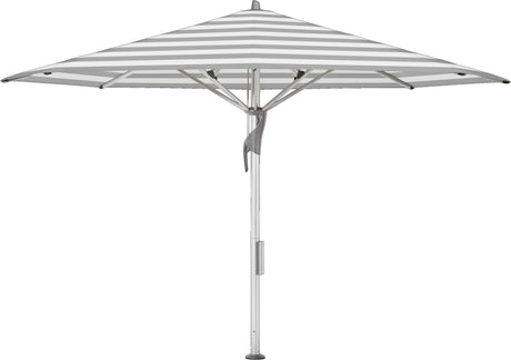 Glatz Parasol FORTELLO® LED Ø400cm Qualité 5 · 555 Grey Stripe 