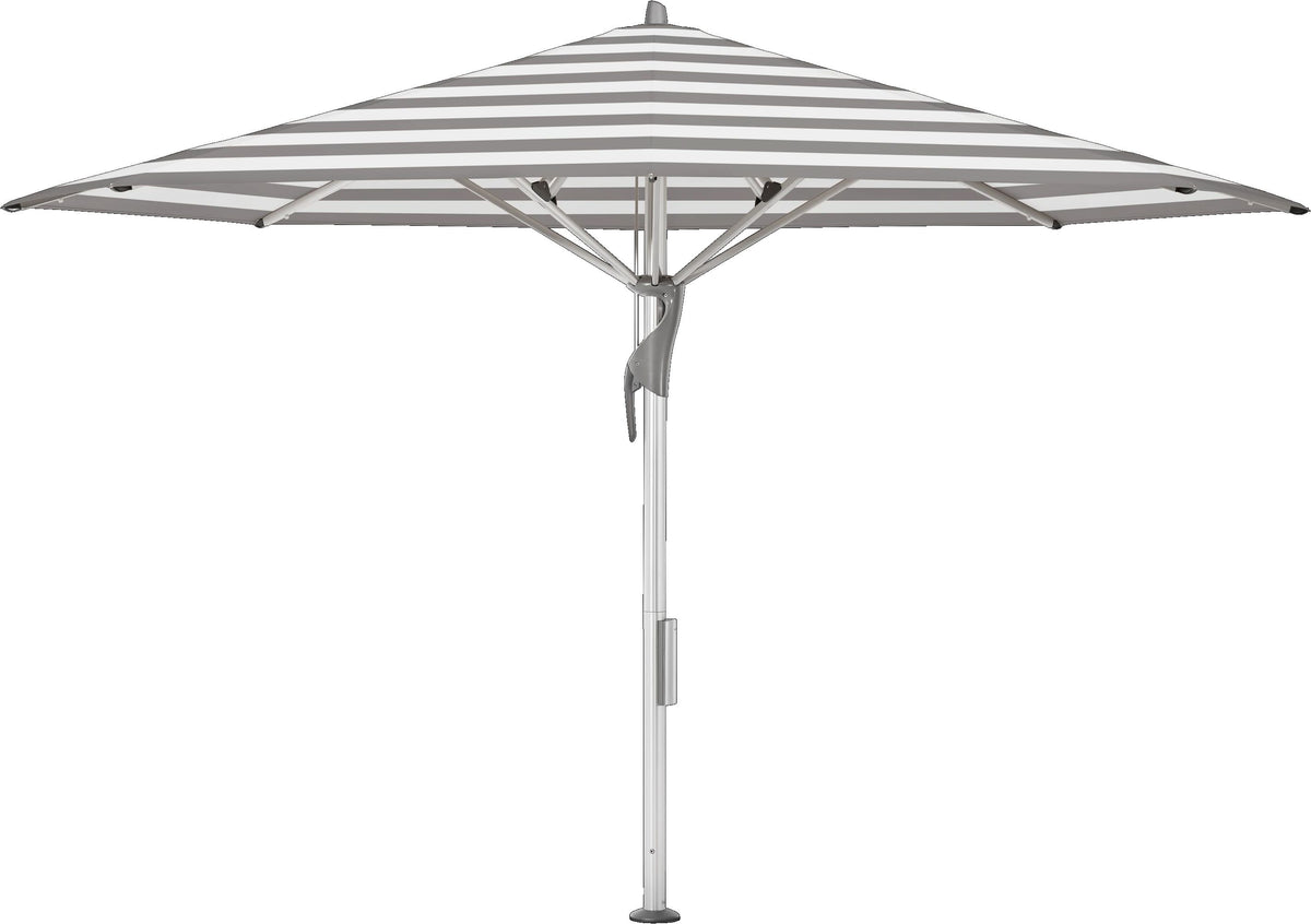 Glatz Parasol FORTELLO® LED Ø400cm Qualité 5 · 570 Steel Stripe 