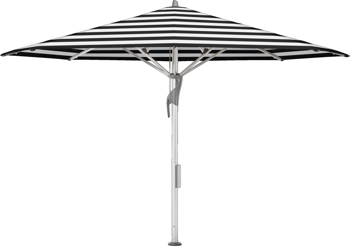 Glatz Parasol FORTELLO® LED Ø400cm Qualité 5 · 810 Black Stripe 