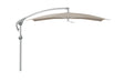 Glatz Parasol PENDALEX® P+ 285x230cm 605 Clay Alu naturel eloxé