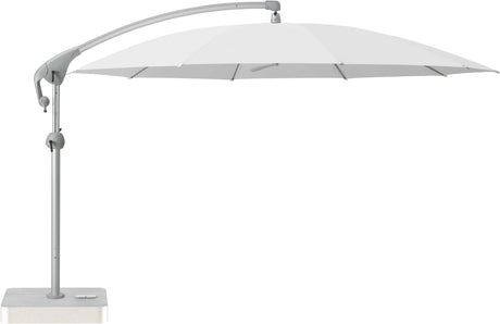 Glatz Parasol PENDALEX® P+ Ø300cm Qualité 5 · 500 Plaster Alu naturel eloxé