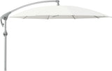 Glatz Parasol PENDALEX® P+ Ø300cm Qualité 5 · 510 White Alu naturel eloxé
