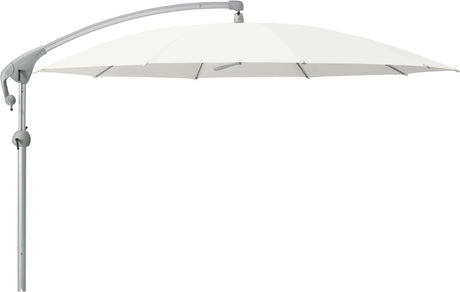 Glatz Parasol PENDALEX® P+ Ø300cm Qualité 5 · 510 White Alu naturel eloxé