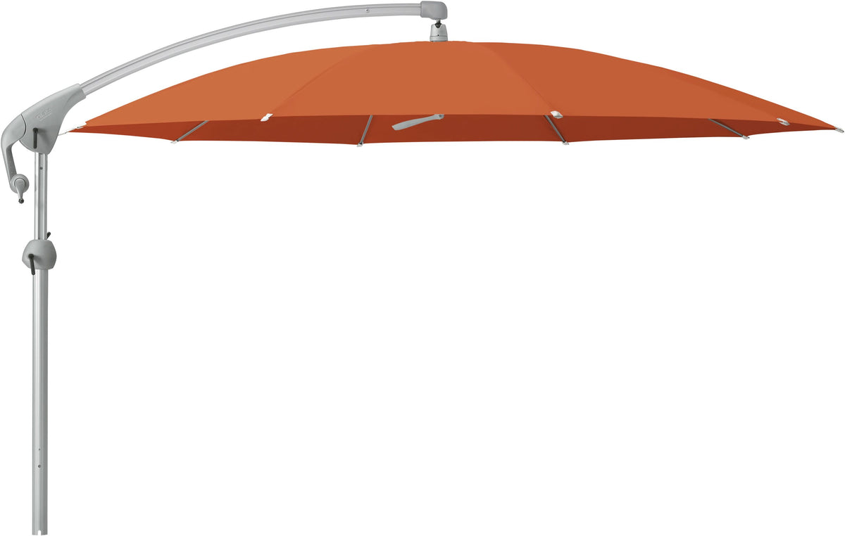 Glatz Parasol PENDALEX® P+ Ø300cm Qualité 5 · 513 Outback Alu naturel eloxé