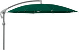 Glatz Parasol PENDALEX® P+ Ø300cm Qualité 5 · 521 Aloe Alu anthracite laqué