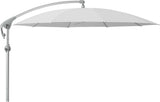 Glatz Parasol PENDALEX® P+ Ø300cm Qualité 5 · 550 Cement Alu naturel eloxé
