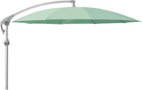 Glatz Parasol PENDALEX® P+ Ø300cm Qualité 5 · 581 Jade Alu naturel eloxé